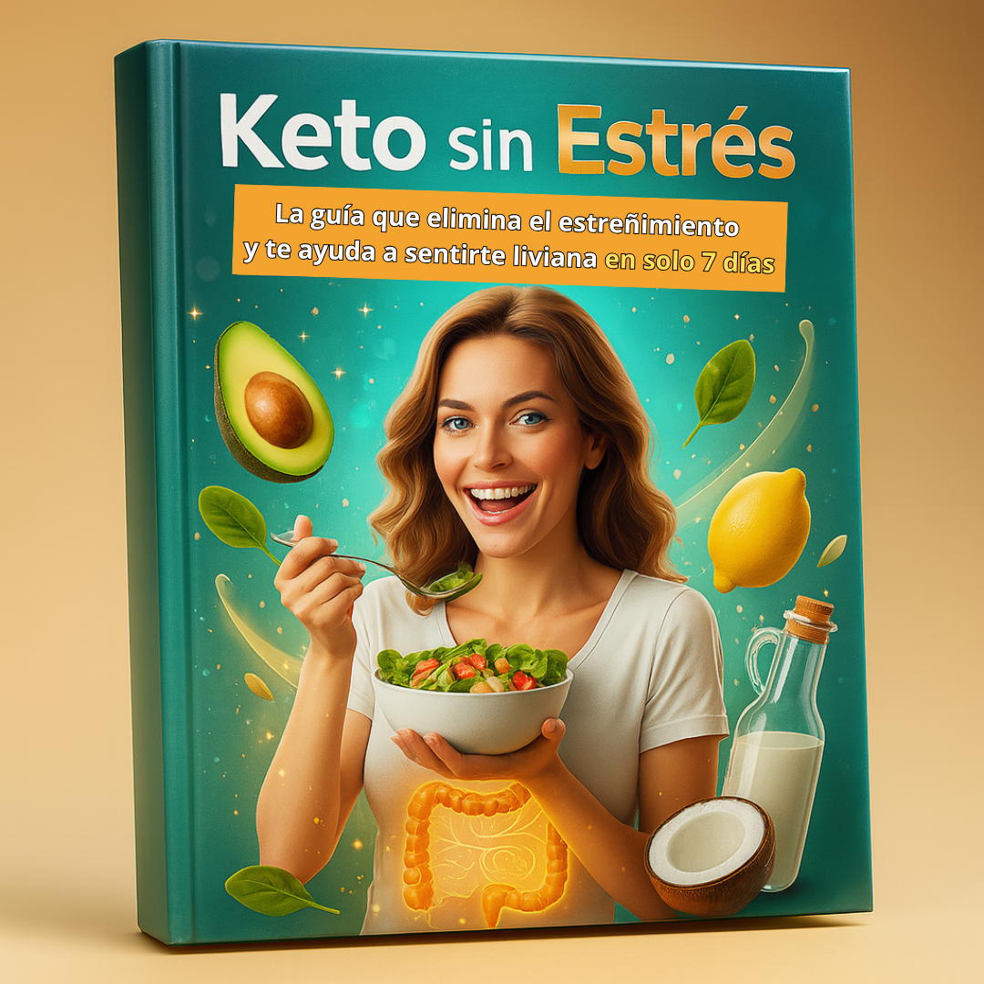 Keto sin Estrés - Elimina el estreñimiento y sentite más liviana en solo 7 días
